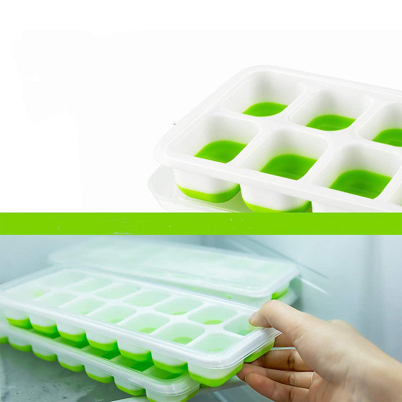Silicone ice tray
