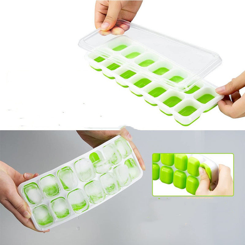 Silicone ice tray