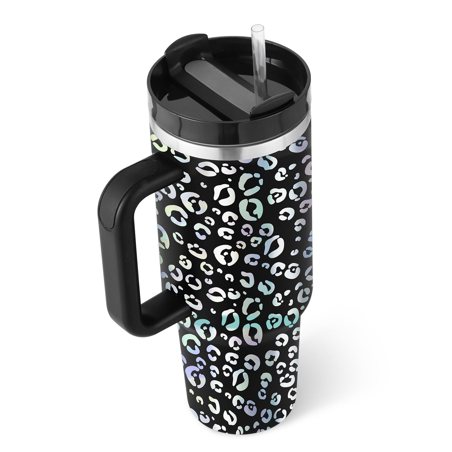 Tumbler With Handle (Straw Insulated)