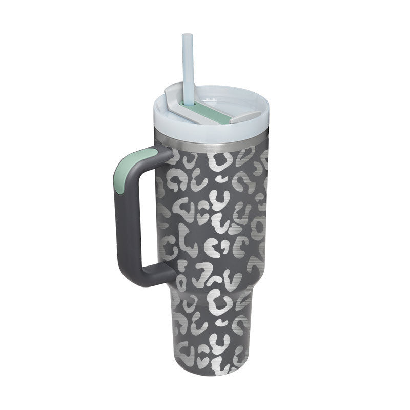 Tumbler With Handle (Straw Insulated)