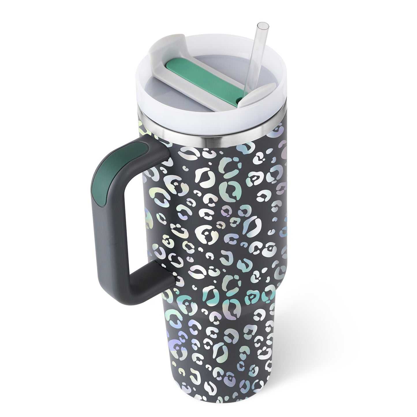 Tumbler With Handle (Straw Insulated)