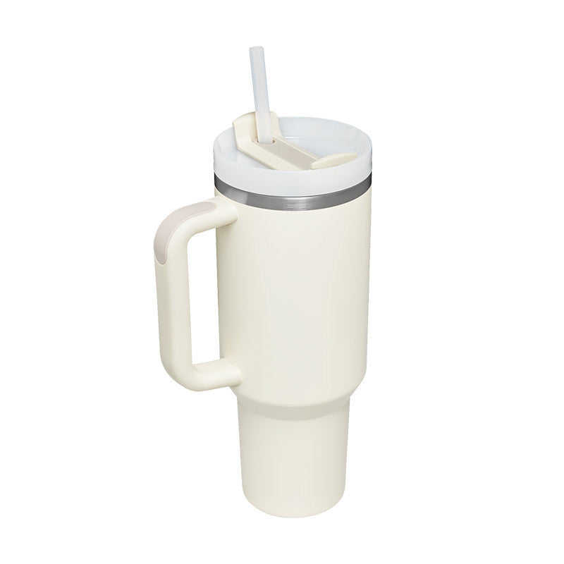 Tumbler With Handle (Straw Insulated)