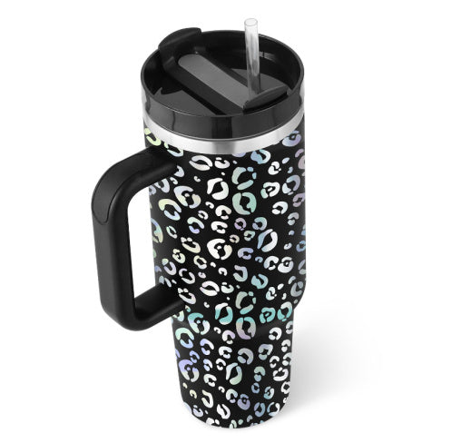 Tumbler With Handle (Straw Insulated)