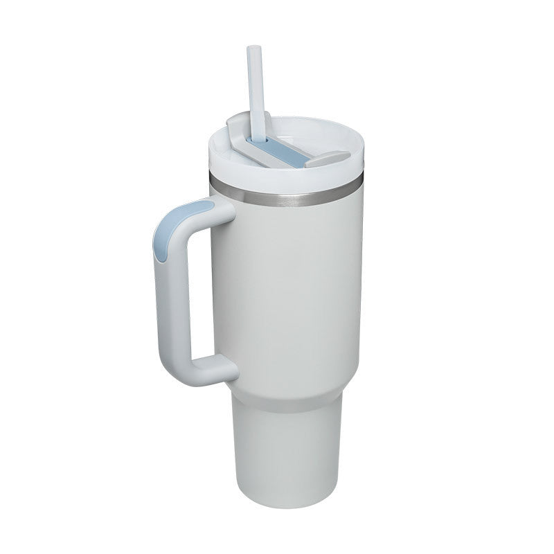 Tumbler With Handle (Straw Insulated)
