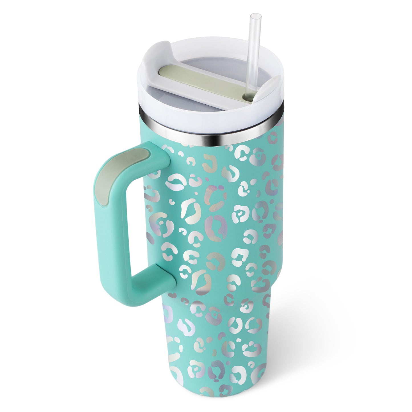 Tumbler With Handle (Straw Insulated)