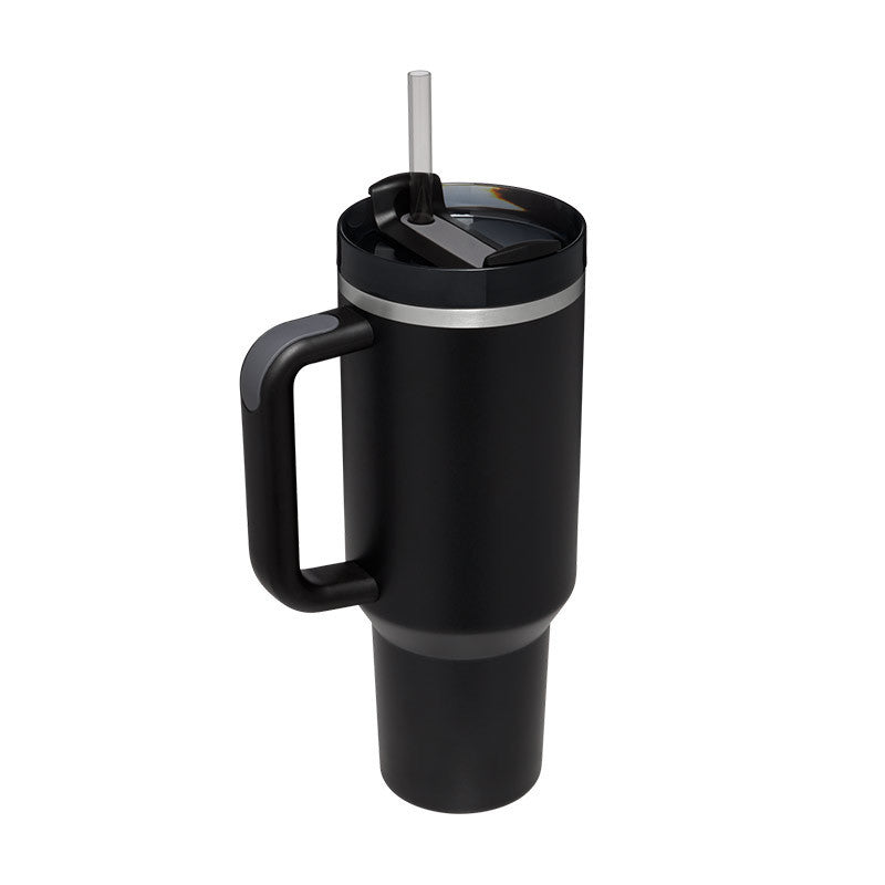 Tumbler With Handle (Straw Insulated)